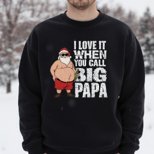 Moletom Papai Noel Grande Bandido Natal