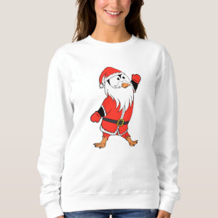 Moletom Papai Noel Pinguim Pronta para o Natal