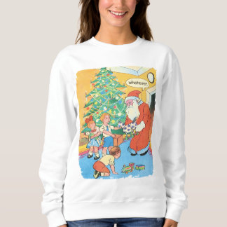 Moletom Papai Noel Vintage Engraçado - Tanto Faz.