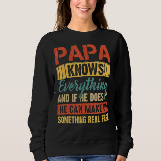 Moletom Papai sabe tudo