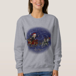 Moletom Papais noeis Chris & Wilbur Sleigh Ride Women's