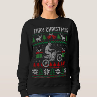 Moletom Papais noeis de bicicleta de Natal Feliz Xmas C