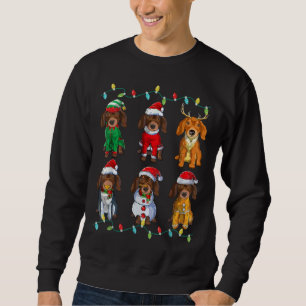 Moletom Papais noeis De Cachorro Gelfo Elf Reindeer Natal