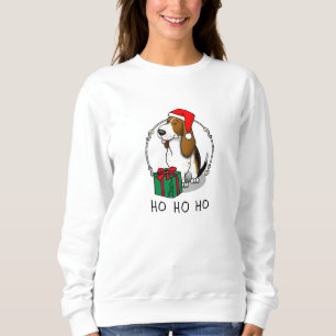 Moletom Papais noeis de Natal Cesto (tricolor 1)
