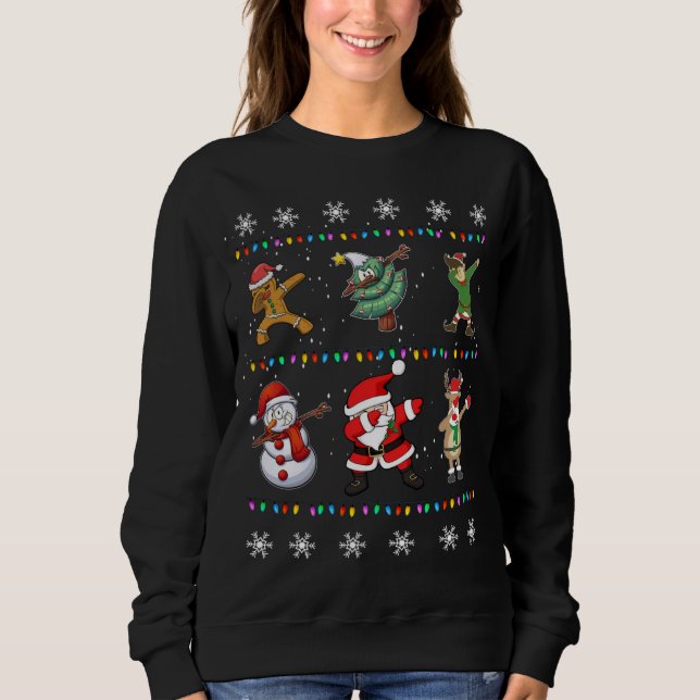 Moletom Papais noeis de Natal Elves Xmas (Frente)