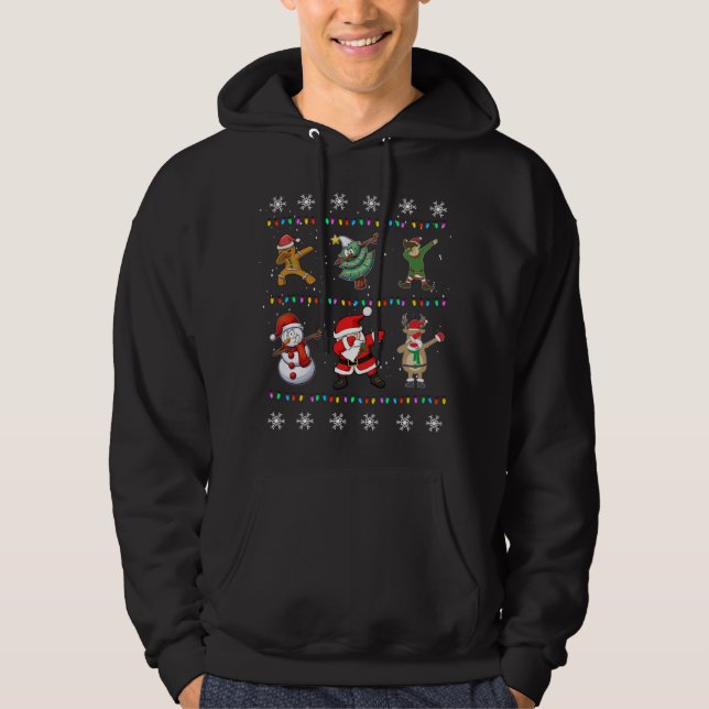 Moletom Papais noeis de Natal Elves Xmas (Frente)
