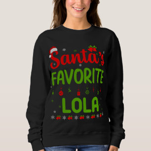 Moletom Papais noeis de Natal Engraçados Favoritos Lola Cu