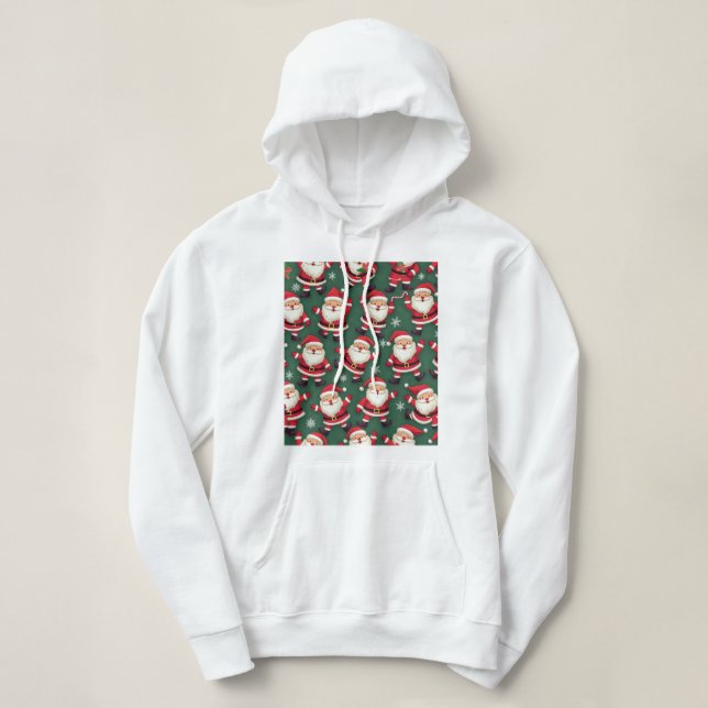 Moletom Papais noeis de Natal Hoodie (Frente do Design)