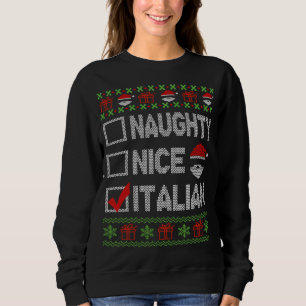 Moletom Papais noeis De Natal Italianos Muito Bons Que Eng