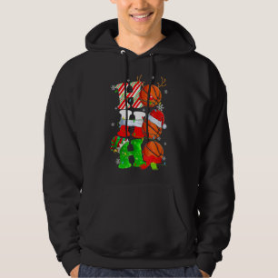 Moletom Papais noeis de Pajama L de Basquete Engraçado Ho