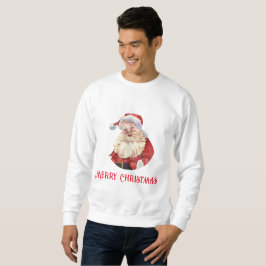 Moletom Papais noeis DE VINTAGEM MERRISTMAS SWEATSHIRT