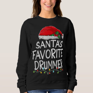 Moletom Papais noeis Favoritos Drummer Natal Papai Noel
