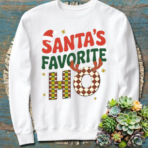 Moletom Papais noeis Favoritos Ho Engraçado Natal