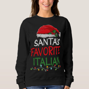 Moletom Papais noeis favoritos Natal italiano Papai Noel