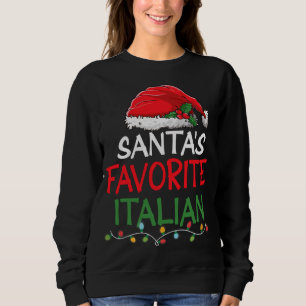 Moletom Papais noeis favoritos Natal italiano Papai Noel