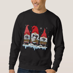 Moletom Papais noeis Gnomos de Corte Bonitos Encharcando X