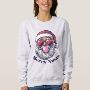 Moletom Papais noeis Goma de Bolha Feia Feliz Natal