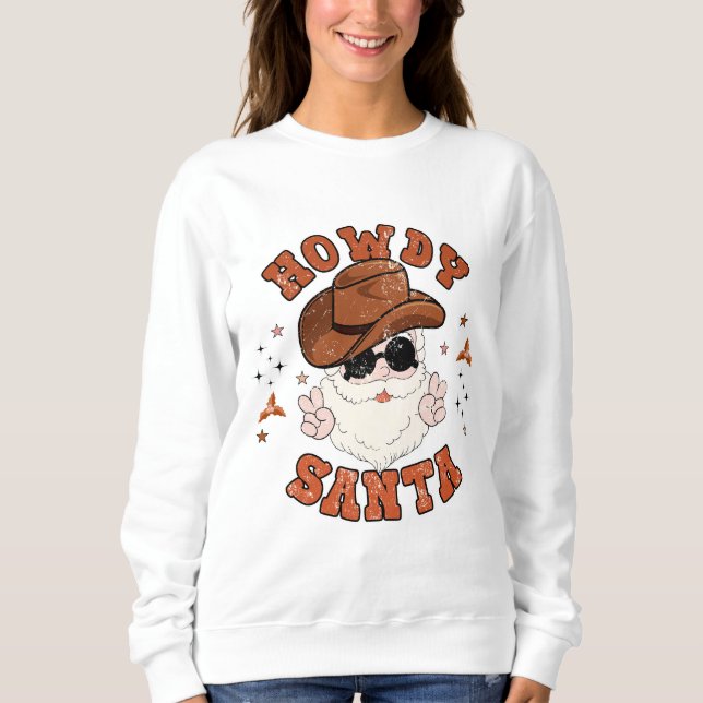 Moletom Papais noeis Howdy (Frente)