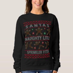 Moletom Papais noeis Natal Feios Sprinkler Fitter Job