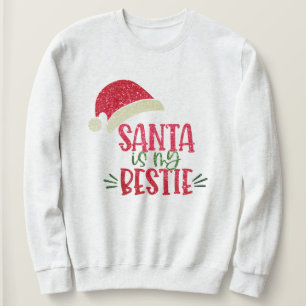 Moletom Papais noeis Personalizados Da Cláusula Santa É