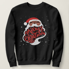 Moletom Papais noeis Pretos | Feliz Natal Todos