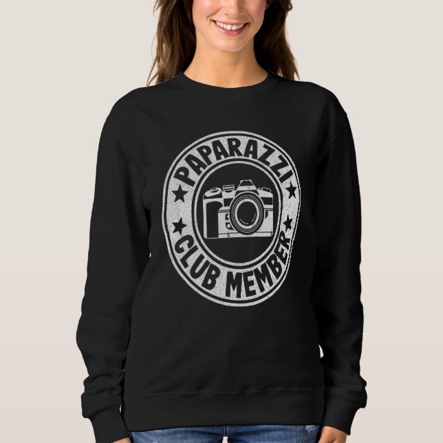 Moletom Paparazzi Club Member Photographer Camera  Photogr (Frente)