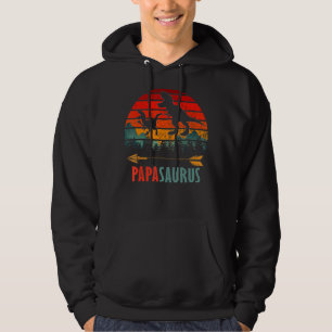 Moletom Papasaurus T Rex Dinosaur Papa Saurus Match