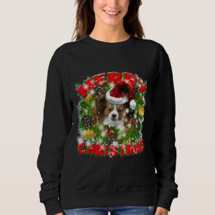 Moletom Papillon Feliz Natal Para O Cachorro Pai