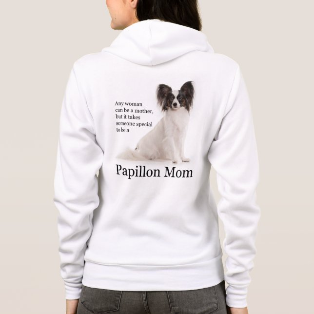 Moletom Papillon Mãe Hoodie (Verso)