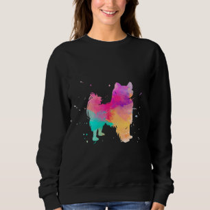 Moletom Papillon Watercolor Paint Splat