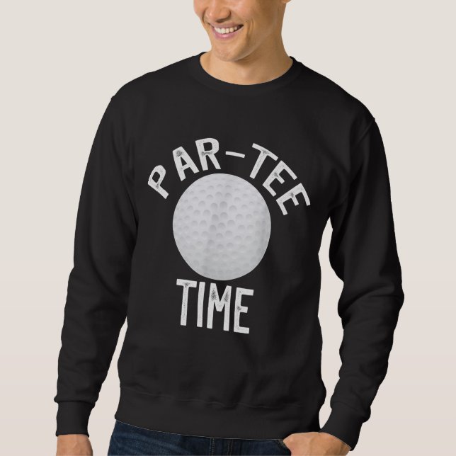 Moletom Par Time Engraçado Golf (Frente)