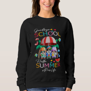 Moletom Pará Life Goodbye School Hello Summer Vacation Gno