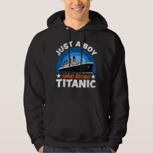 Moletom Para Meninos que adoram o Titanic RMS
