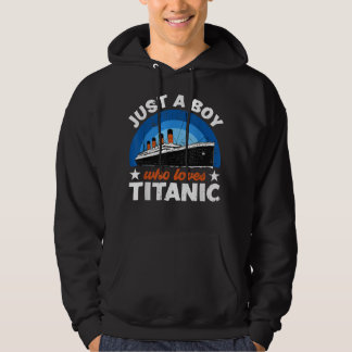 Moletom Para Meninos que adoram o Titanic RMS