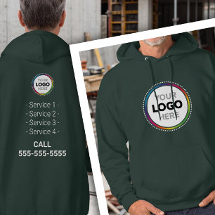 Moletom para Negócios de Serviços - Logotipo Frent