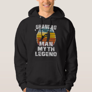 Moletom Para o Dia de os pais Man Myth Legend Grandad