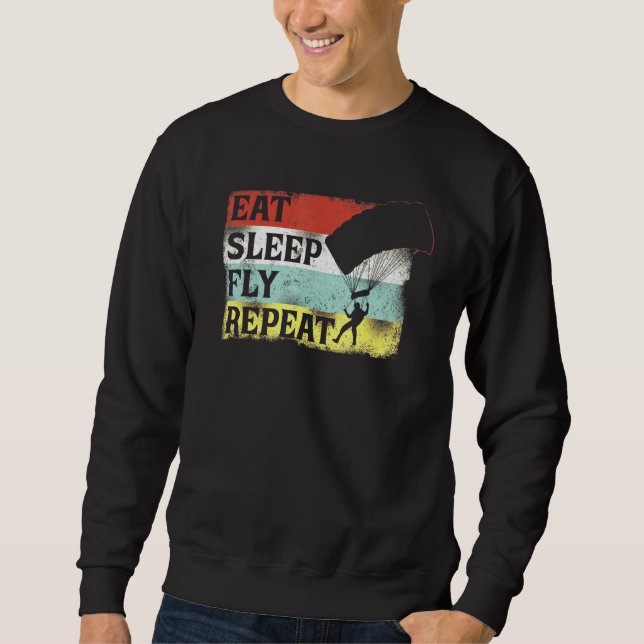 Moletom Paracuta paráclica com mosca para dormir (Frente)
