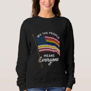 Moletom Parada do Orgulho LGBT Nós As Pessoas Significa To