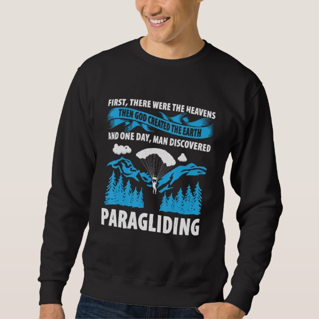 Moletom Paragliding For Paraglider Paragliding Enthusiast  (Frente)