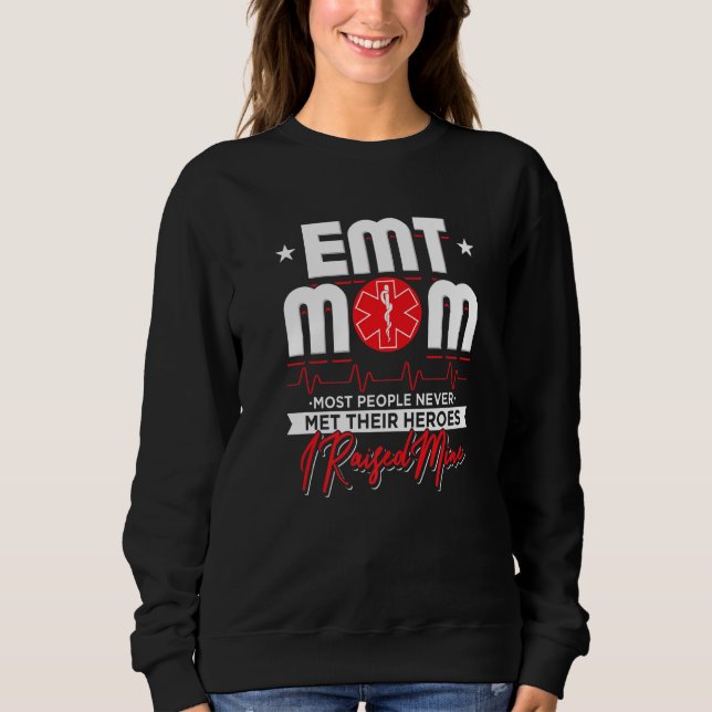 Moletom Paramedic Emt Mãe (Frente)
