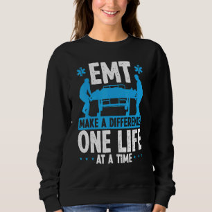 Moletom paramédico EMT One Life at a Time Ambululation Tec