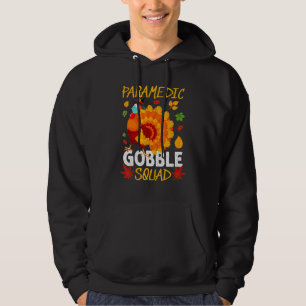 Moletom Paramédico Gobble Squad Turquia Ação de Graças de
