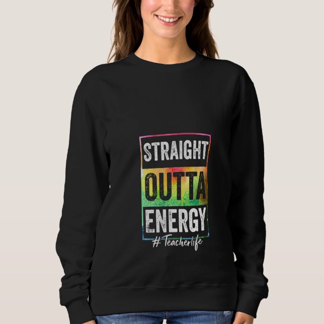 Moletom Paraprofissional Feminina Straight Outta Energy Ch (Frente)
