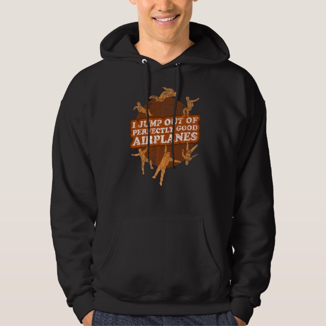 Moletom Paraquedas Skydiver Parachutist Skydiving (Frente)