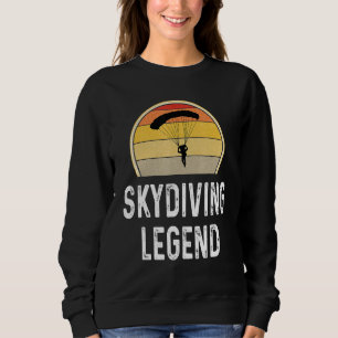 Moletom Paraquedas Sunset com Legenda Skydiver da Lenda Re