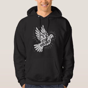 Moletom "PARAR A VIOLÊNCIA" - Poderosa T-Shirt da Porta de