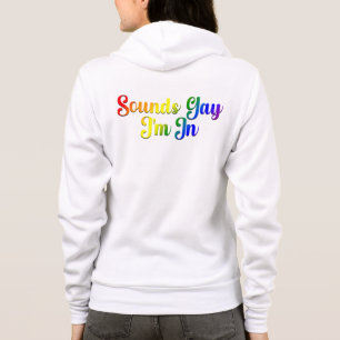 Moletom Parece Gay Estou Dentro - Orgulho LGBTQ+