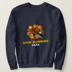 Moletom Parem de Bombardear Gaza Genocídio
