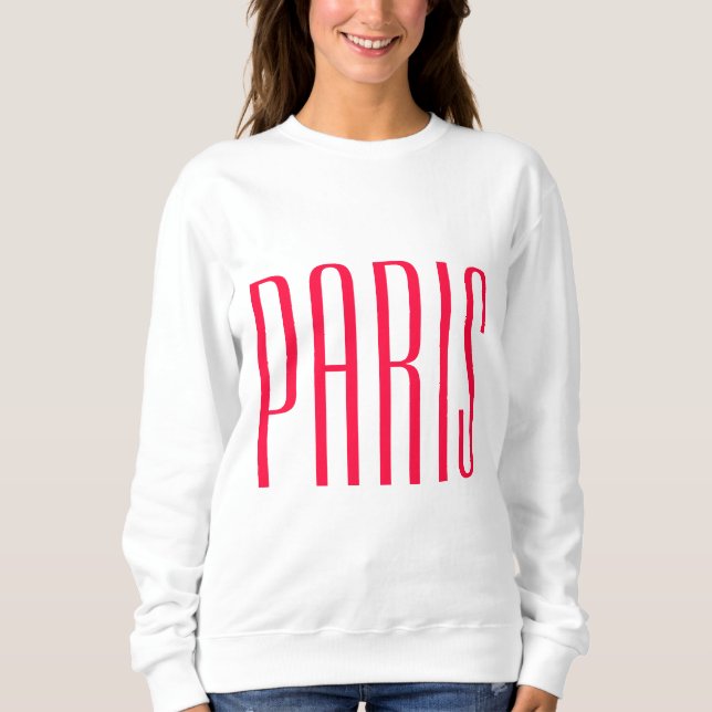 Moletom Paris France sweater (Frente)