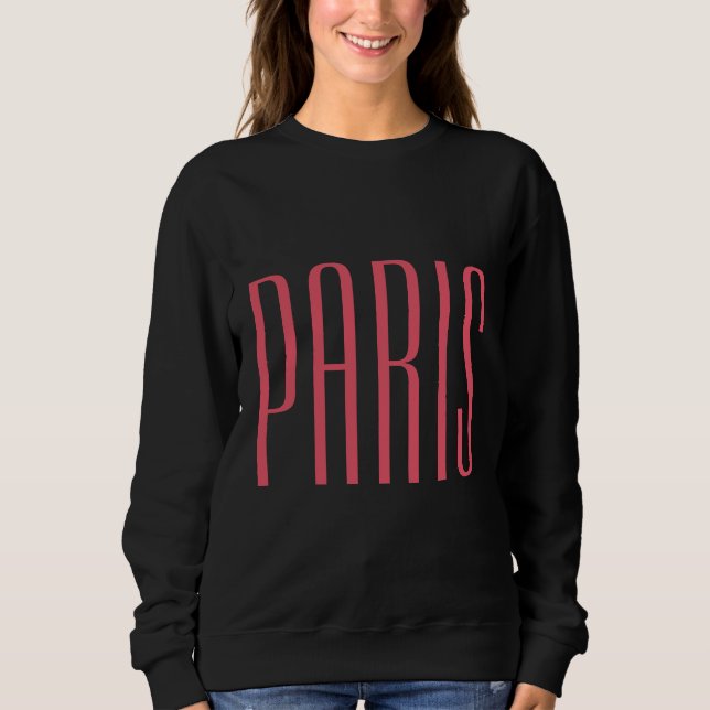 Moletom Paris France sweater (Frente)